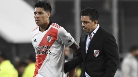 Gallardo sentenció a Enzo Pérez en River: 