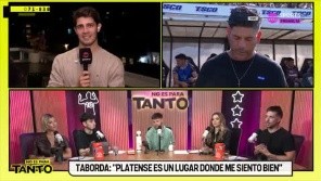 Actualmente en Platense, Vicente Taborda habló de un posible regreso a Boca en el futuro.