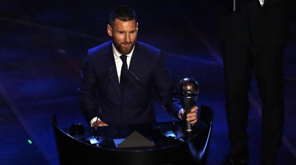 Lionel Messi ganó su primer premio The Best
