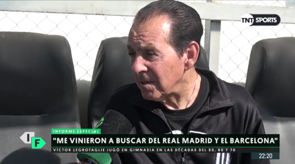 Víctor Legrotaglie, la leyenda mendocina entrevistado por Interior Futbolero para TNT Sports