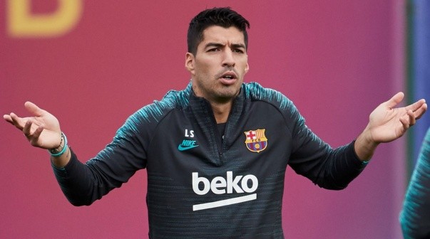 Luis Suárez se dio un gusto grande este domingo en Barcelona