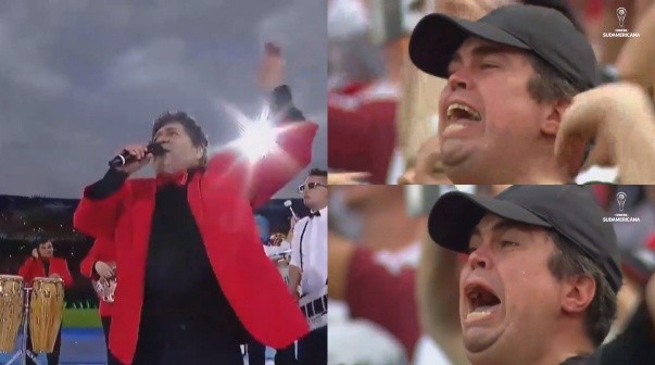 El emocionante show de Los Palmeras
