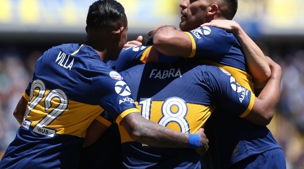 El festejo de Boca en La Bombonera
