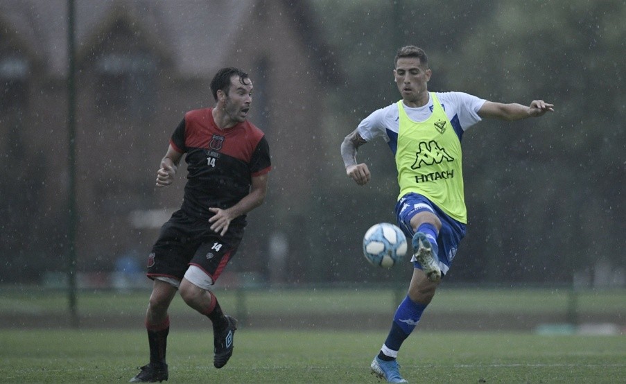 Vélez jugó hoy dos amistosos ante Defensores de Belgrano. Foto: Prensa Vélez