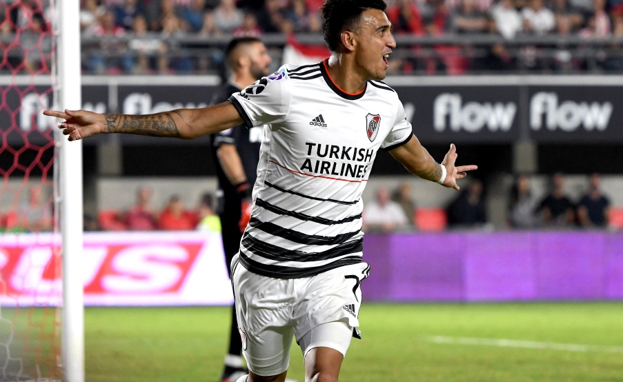 River jugó un gran encuentro ante Estudiantes y está a un paso de conseguir la Superliga. Foto: Fotobaires