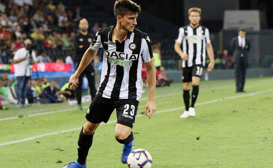 Ignacio Pussetto se va del fútbol italiano para recaer en el Watford. Foto: Prensa Udinese