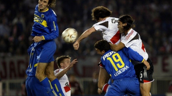 Diego Cagna repasó la serie con River en la Copa Libertadores 2004. Foto: Fotobaires