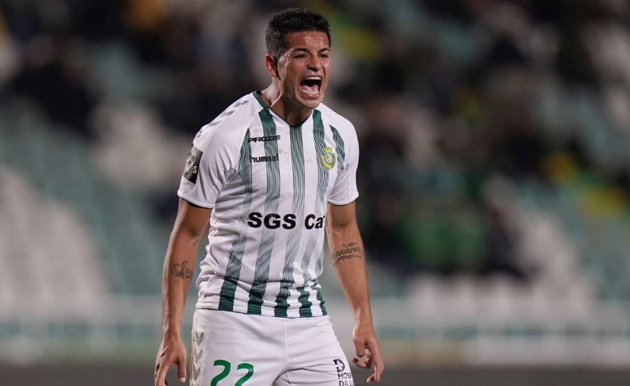 Brian Mansilla se encuentra a préstamo en Vitoria Setubal (Portugal)(EFE)