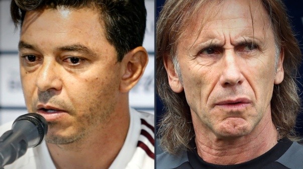 Marcelo Gallardo y Ricardo Gareca