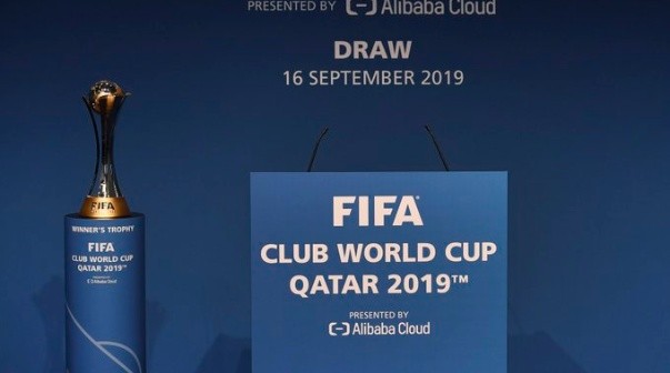 El trofeo del Mundial de Clubes