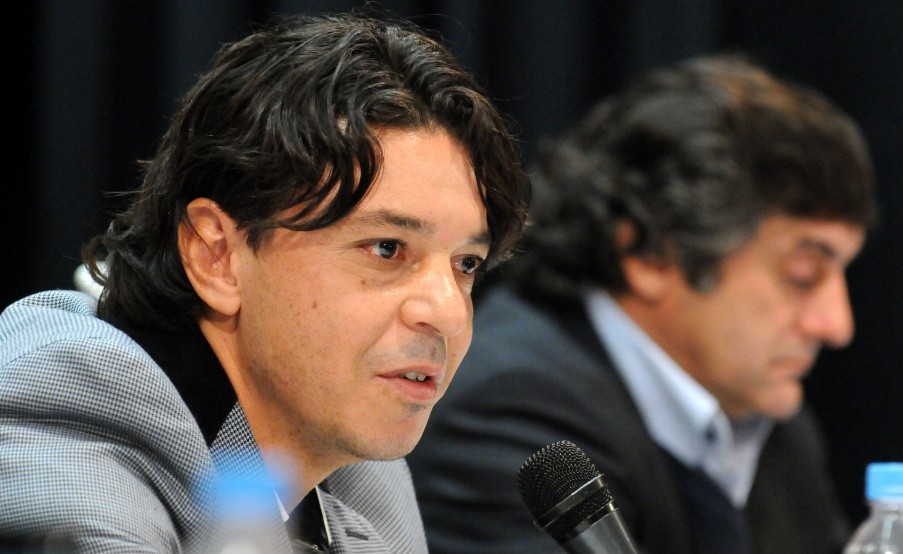 Marcelo Gallardo es presentado como DT de River(Fotobaires)