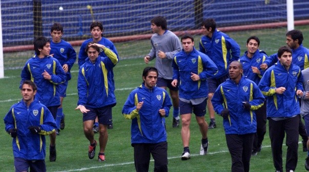 Perea ganó el Apertura 2003 y la Copa Intercontinental con Boca. Foto: Fotobaires