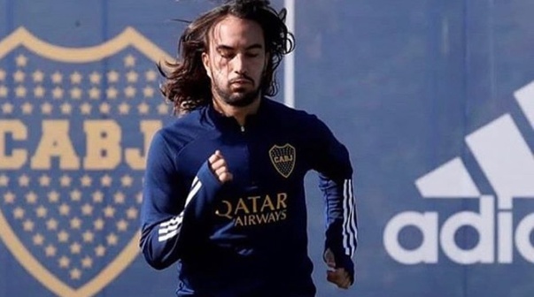 Seba Pérez, mediocampista de Boca