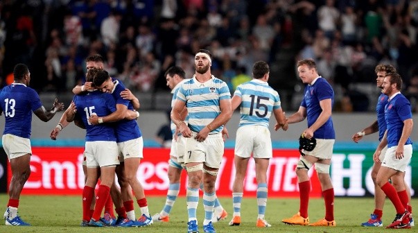 Los Pumas vs. Francia en el último Mundial