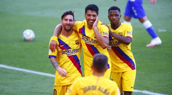 Lionel Messi es la cara de la nueva camiseta alternativa del Barcelona.