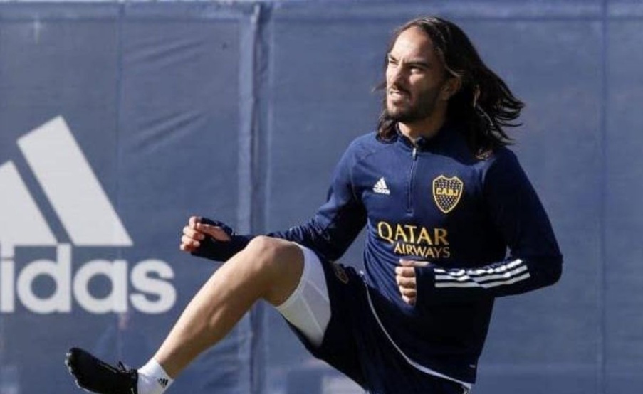 Seba Pérez, mediocampista de Boca(Prensa Boca)