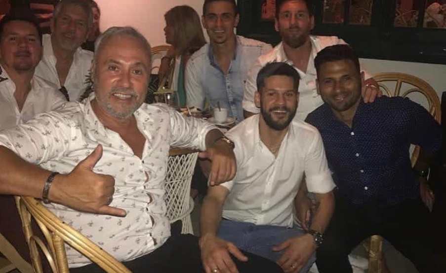 Matías Messi, con su hermano Lionel(Instagram /matu_messi10)