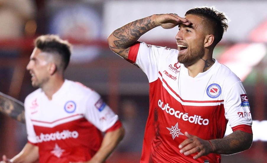 Damián Batallini en Argentinos(Fotobaires)