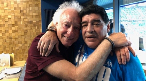Guillermo Coppola dejó algunas palabras tras la despedida a Maradona