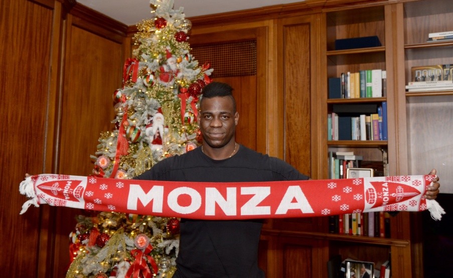 Mario Balotelli, nuevo refuerzo de Monza(Crédito: Prensa Monza.)