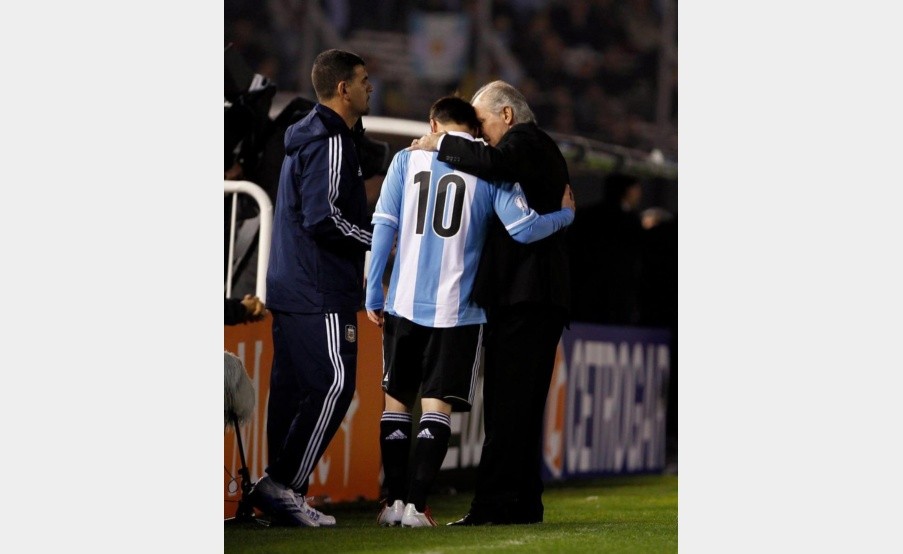 Lionel Messi recordó a Alejandro Sabella
