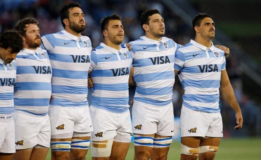 Los jugadores de Los Pumas(LOS PUMAS)