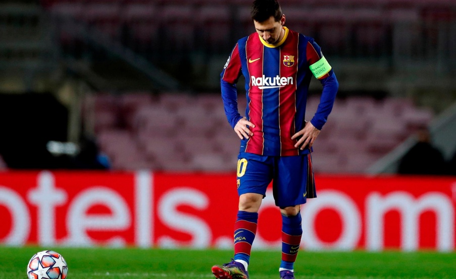 Lionel Messi podría irse de Barcelona(EFE)