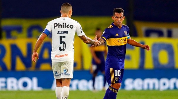 Boca y Santos aburrieron en la Bombonera