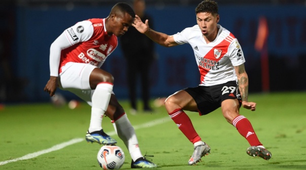 River igualó ante Independiente Santa Fe