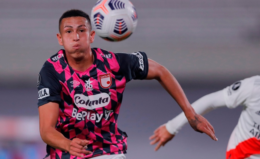 Alejandro Moralez, el héroe en la clasificación de River Plate(EFE)
