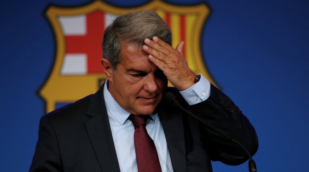 Joan Laporta, presidente de Barcelona