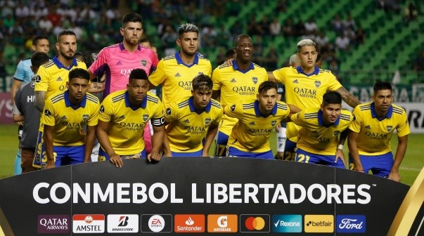 Los titulares de Boca ante Deportivo Cali