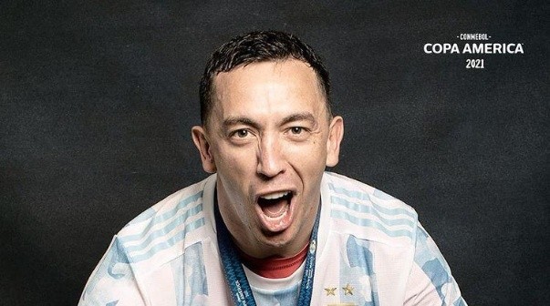 Agustín Marchesín, campeón con la Selección Argentina
