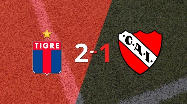 Tigre superó a Independiente con dos tantos de Blas Armoa