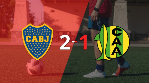 Boca Juniors le ganó a Aldosivi en su casa por 2-1