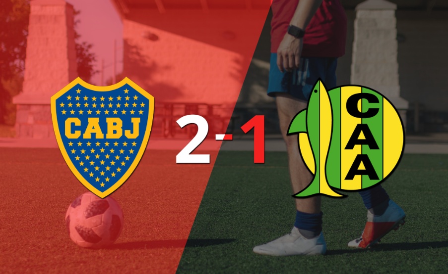 Boca Juniors le ganó a Aldosivi en su casa por 2-1