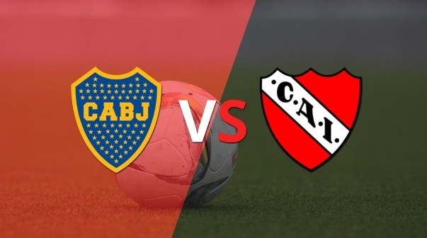 Boca Juniors logró igualar el marcador ante Independiente