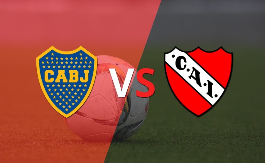 Boca Juniors logró igualar el marcador ante Independiente