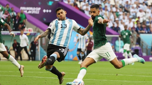 Cuti Romero, defensor de la Selección Argentina