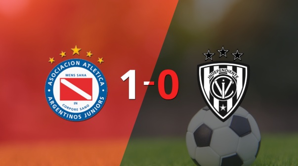 Argentinos Juniors venció por la mínima a Independiente del Valle