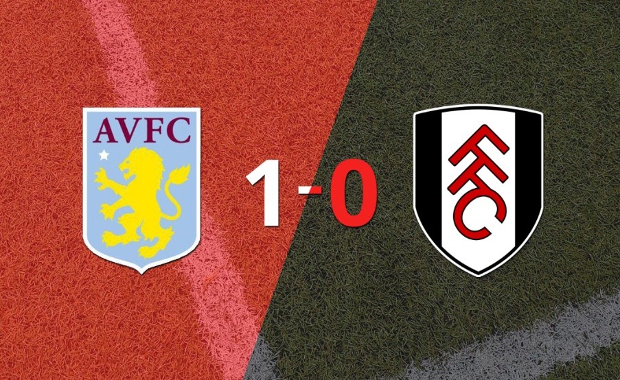 Aston Villa le ganó 1-0 como local a Fulham