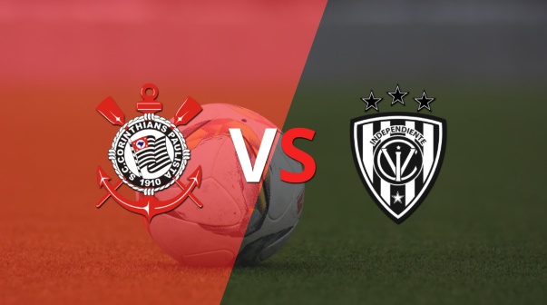 En Arena Corinthians, Corinthians empató el partido ante Independiente del Valle