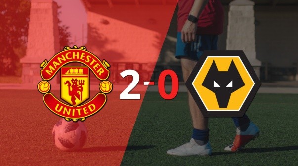 Sólido triunfo de Manchester United por 2-0 frente a Wolverhampton