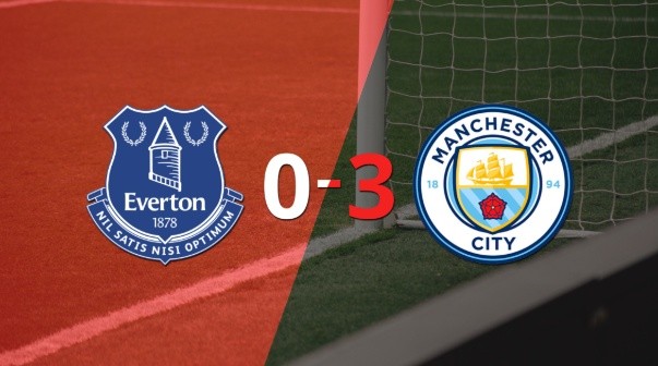 Manchester City golea 3-0 a Everton y Ilkay Gündogan firma doblete
