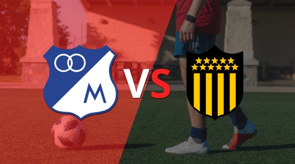 Millonarios vence 3-1 a Peñarol