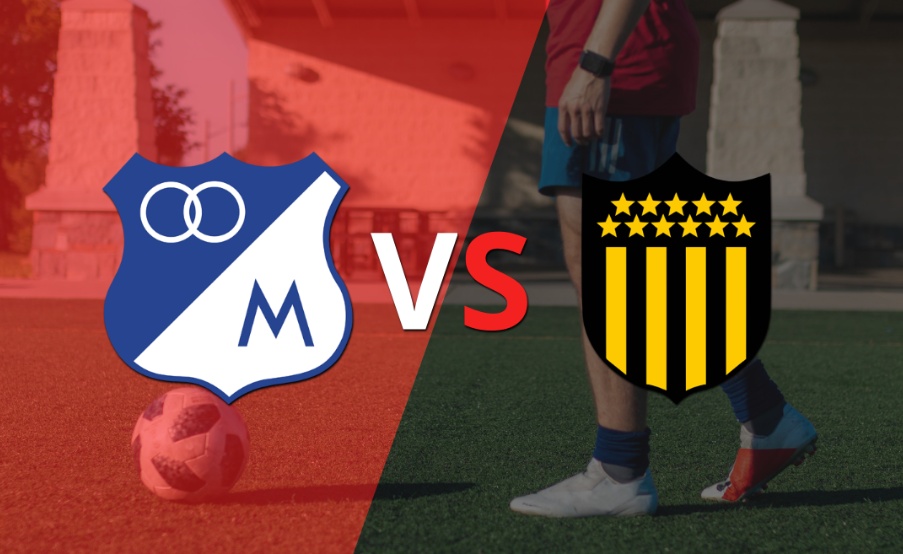 Millonarios vence 3-1 a Peñarol