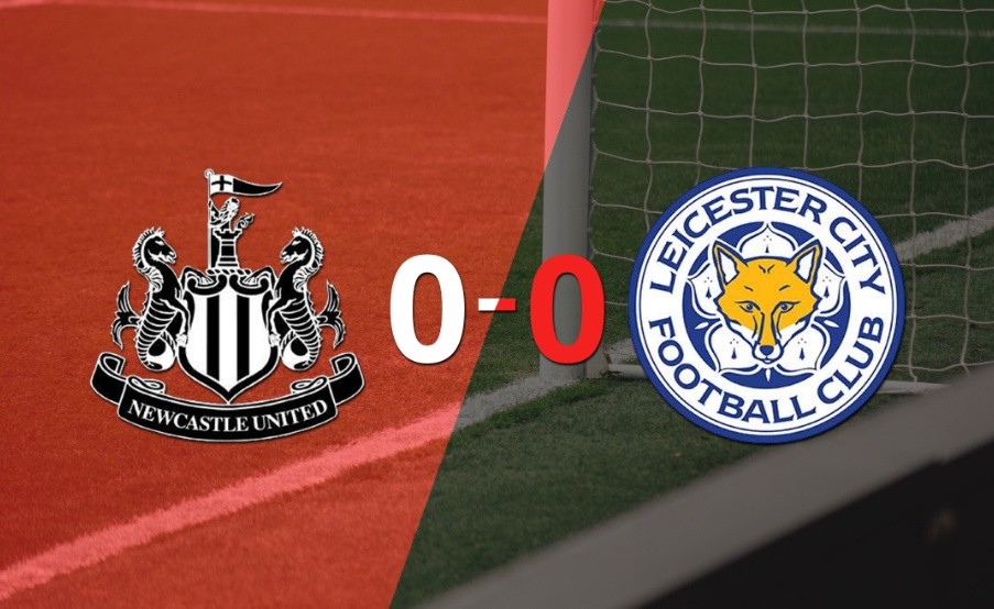 Sin goles, Newcastle United y Leicester City igualaron el partido