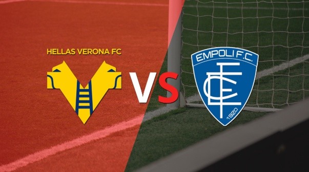 Comienza el partido entre Hellas Verona y Empoli en el estadio Marcantonio Bentegodi