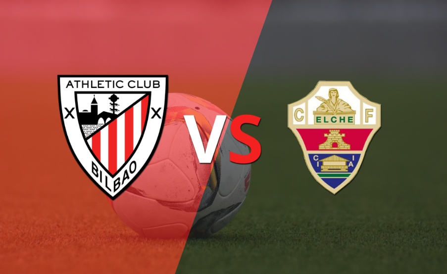 Comienza el juego entre Athletic Bilbao y Elche en la Catedral