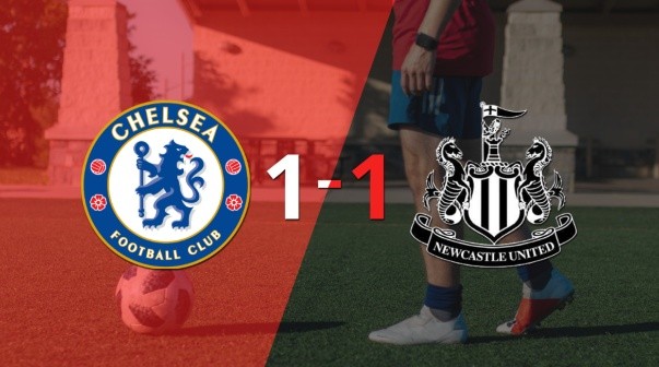 Chelsea y Newcastle United se reparten los puntos y empatan 1-1